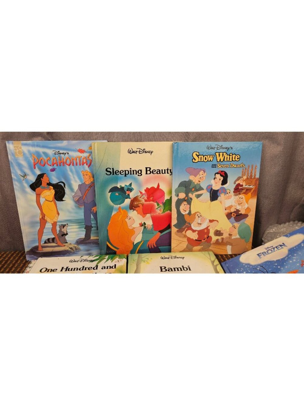 Disney Classic Series Hardcover Books - 101 Dalmatians Pocahontas Sleeping Beaut